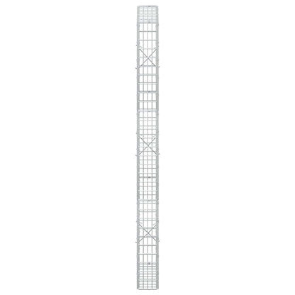 Gabion with 5 mm Wire and 5x2.5 cm Mesh 50x10x150 cm