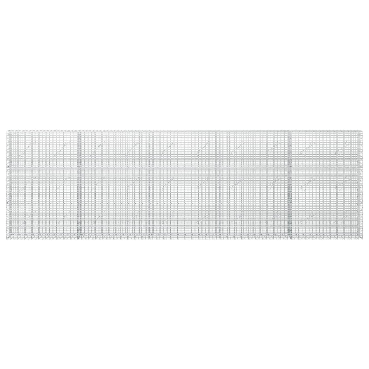 Gabion with 5 mm Wire and 5x2.5 cm Mesh 500x10x150 cm