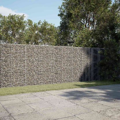 Gabion with 5 mm Wire and 5x2.5 cm Mesh 550x10x150 cm