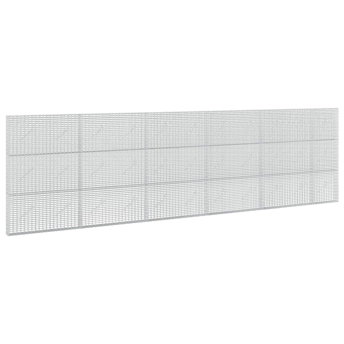 Gabion with 5 mm Wire and 5x2.5 cm Mesh 550x10x150 cm