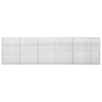 Gabion with 5 mm Wire and 5x2.5 cm Mesh 550x10x150 cm