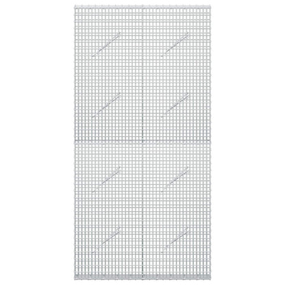 Gabion with 5 mm Wire and 5x2.5 cm Mesh 100x10x200 cm