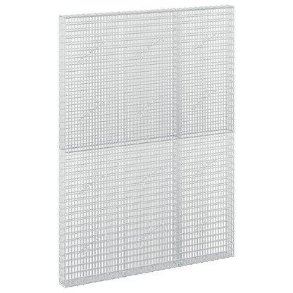 Gabion with 5 mm Wire and 5x2.5 cm Mesh 150x10x200 cm