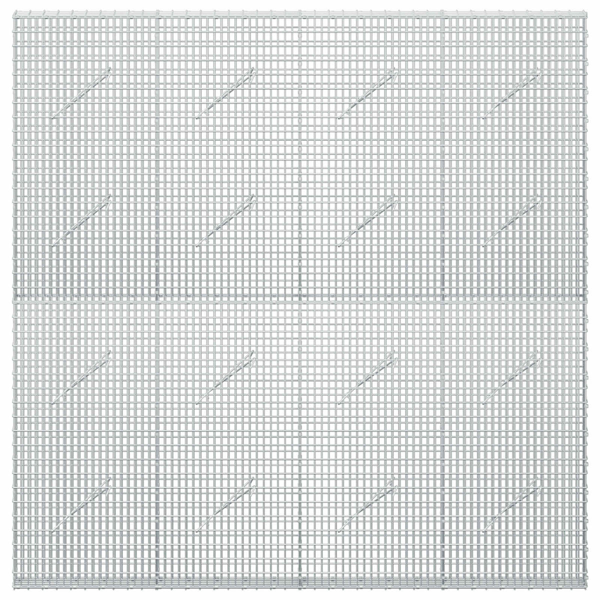 Gabion with 5 mm Wire and 5x2.5 cm Mesh 200x10x200 cm