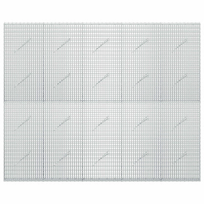 Gabion with 5 mm Wire and 5x2.5 cm Mesh 250x10x200 cm