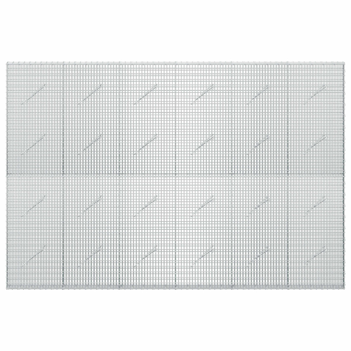 Gabion with 5 mm Wire and 5x2.5 cm Mesh 300x10x200 cm