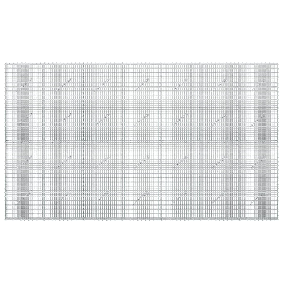 Gabion with 5 mm Wire and 5x2.5 cm Mesh 350x10x200 cm