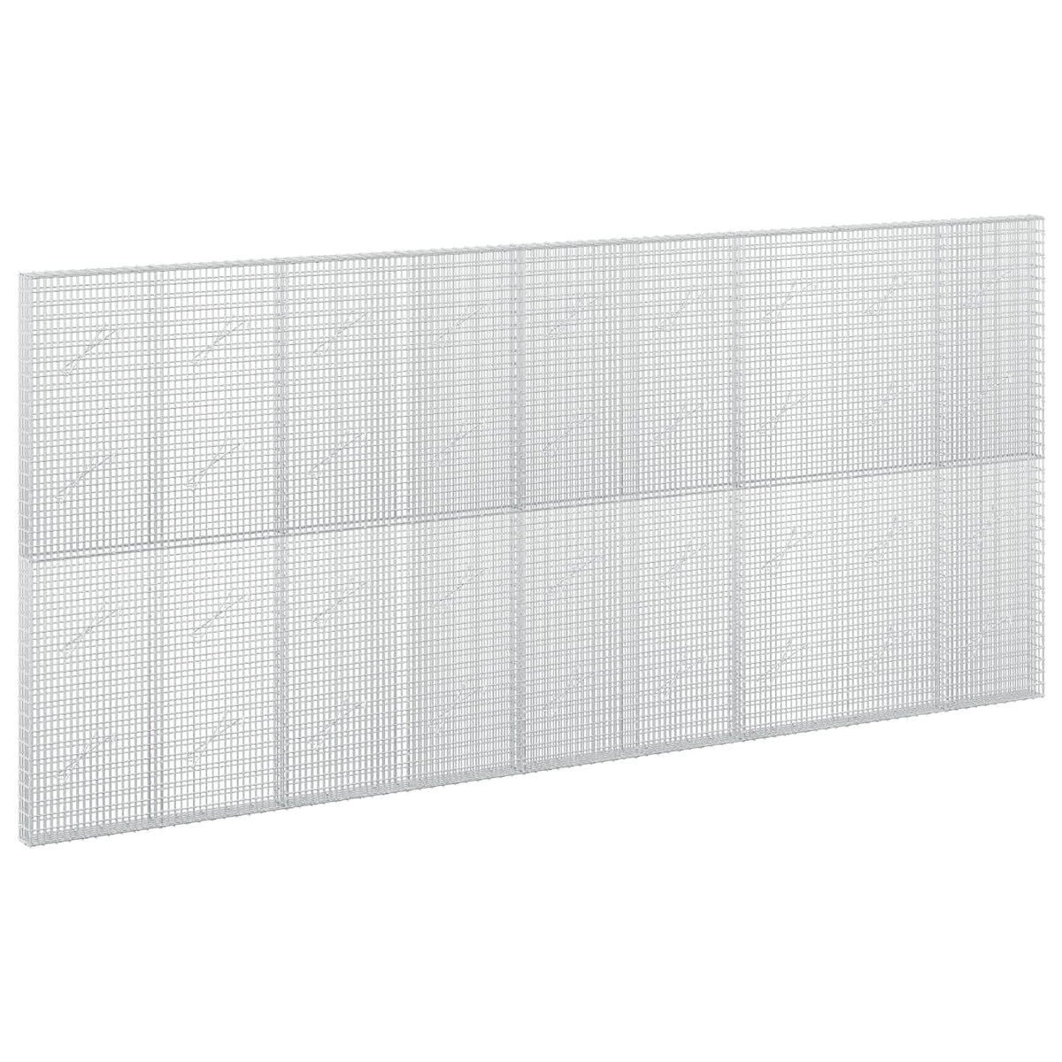 Gabion with 5 mm Wire and 5x2.5 cm Mesh 450x10x200 cm