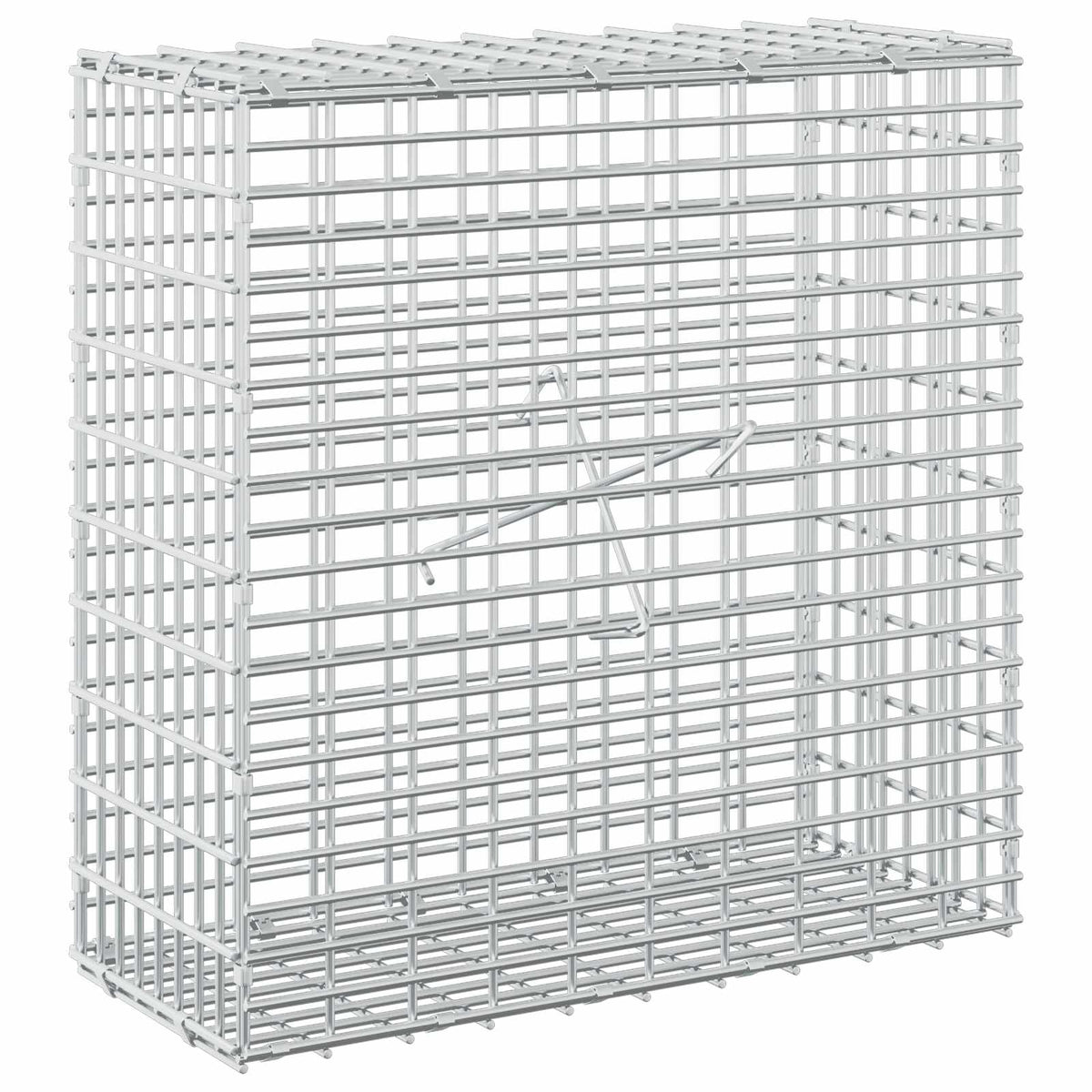 Gabion with 5 mm Wire and 5x2.5 cm Mesh 50x20x50 cm