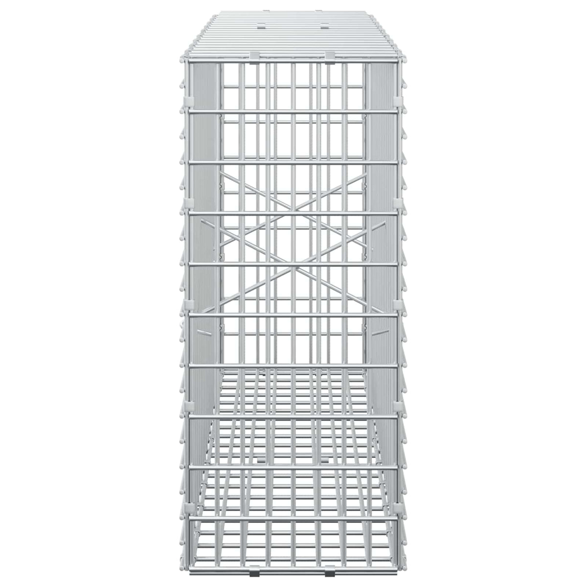 Gabion with 5 mm Wire and 5x2.5 cm Mesh 100x20x50 cm