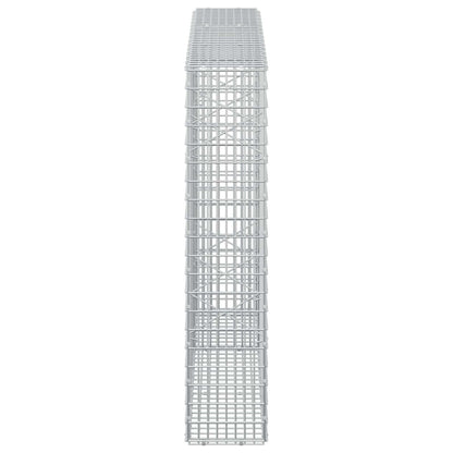 Gabion with 5 mm Wire and 5x2.5 cm Mesh 150x20x100 cm