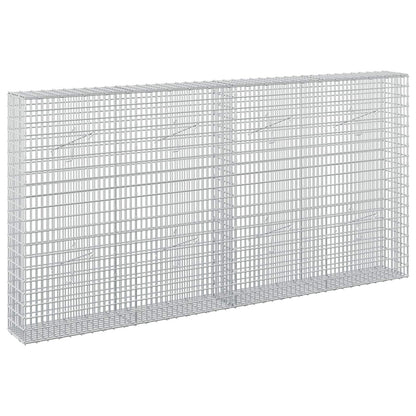 Gabion with 5 mm Wire and 5x2.5 cm Mesh 200x20x100 cm