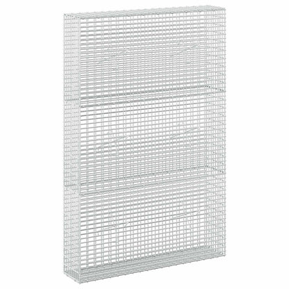 Gabion with 5 mm Wire and 5x2.5 cm Mesh 100x20x150 cm