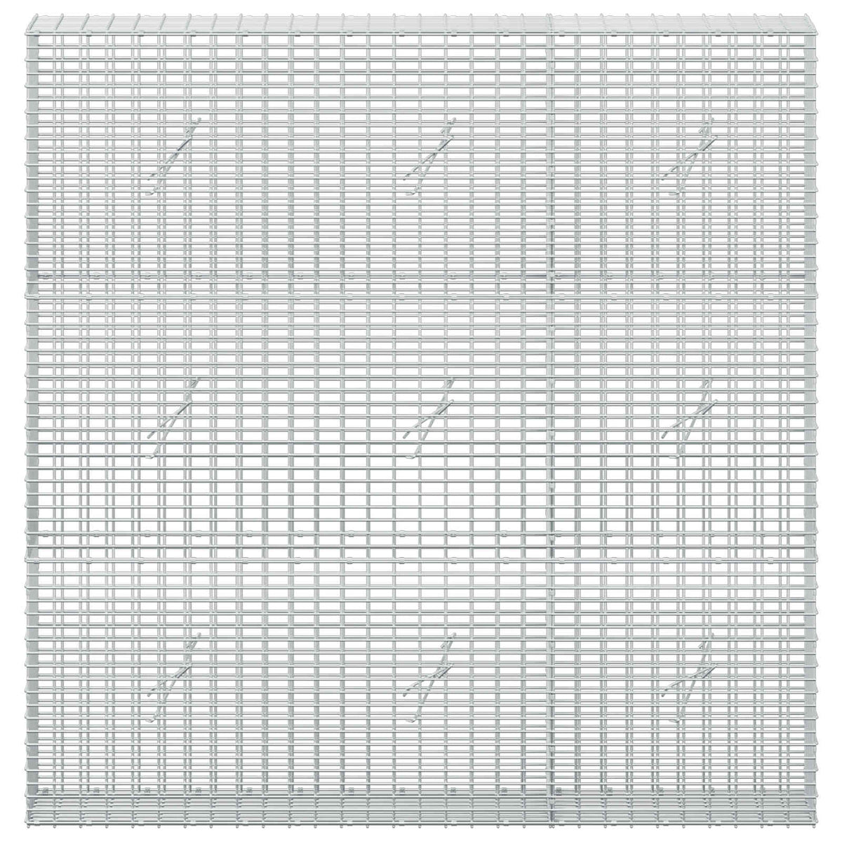 Gabion with 5 mm Wire and 5x2.5 cm Mesh 150x20x150 cm
