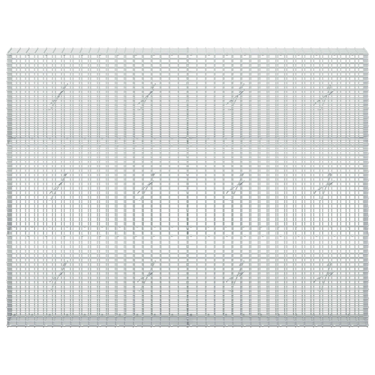 Gabion with 5 mm Wire and 5x2.5 cm Mesh 200x20x150 cm