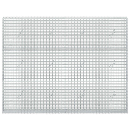 Gabion with 5 mm Wire and 5x2.5 cm Mesh 200x20x150 cm