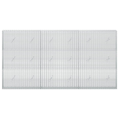Gabion with 5 mm Wire and 5x2.5 cm Mesh 300x20x150 cm