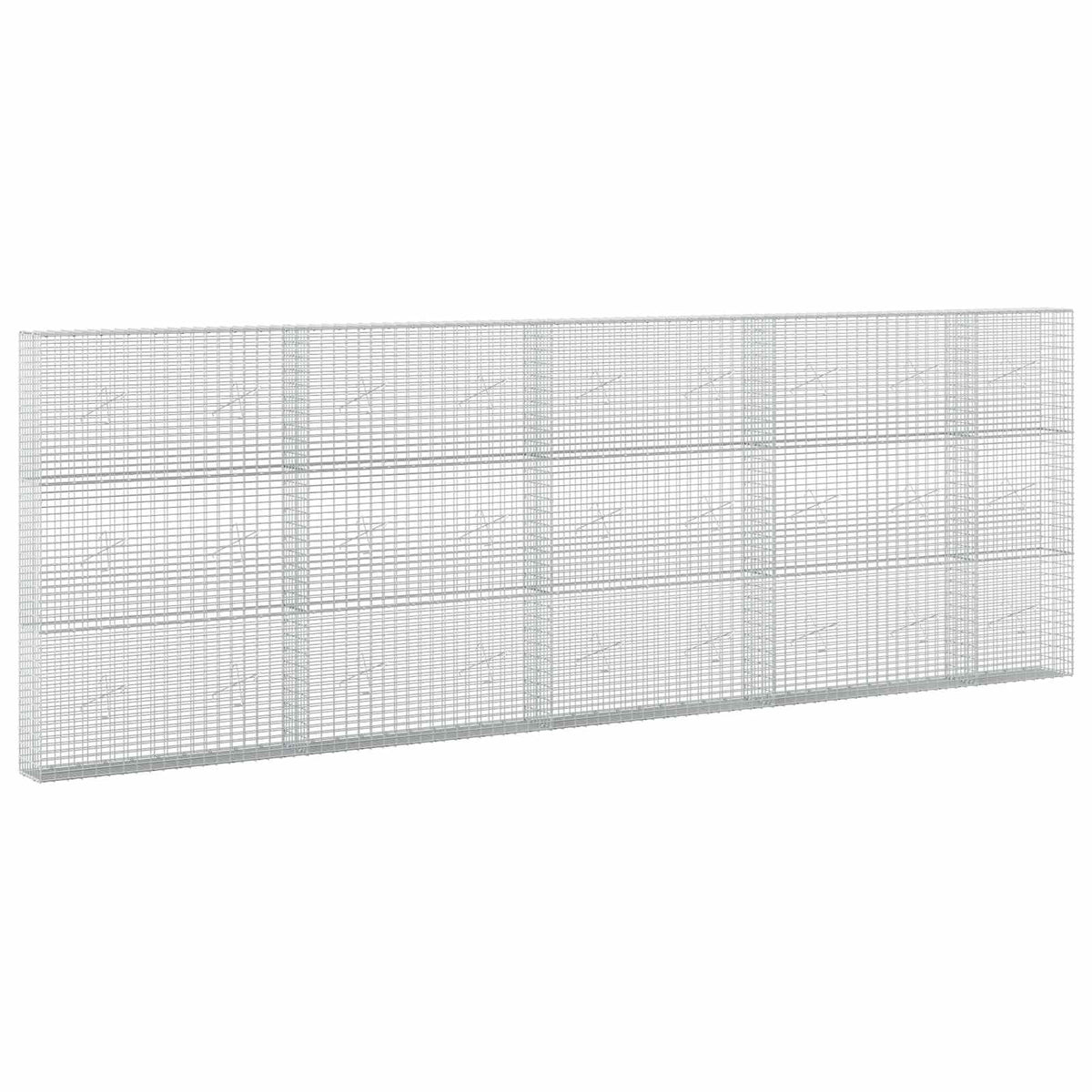 Gabion with 5 mm Wire and 5x2.5 cm Mesh 450x20x150 cm