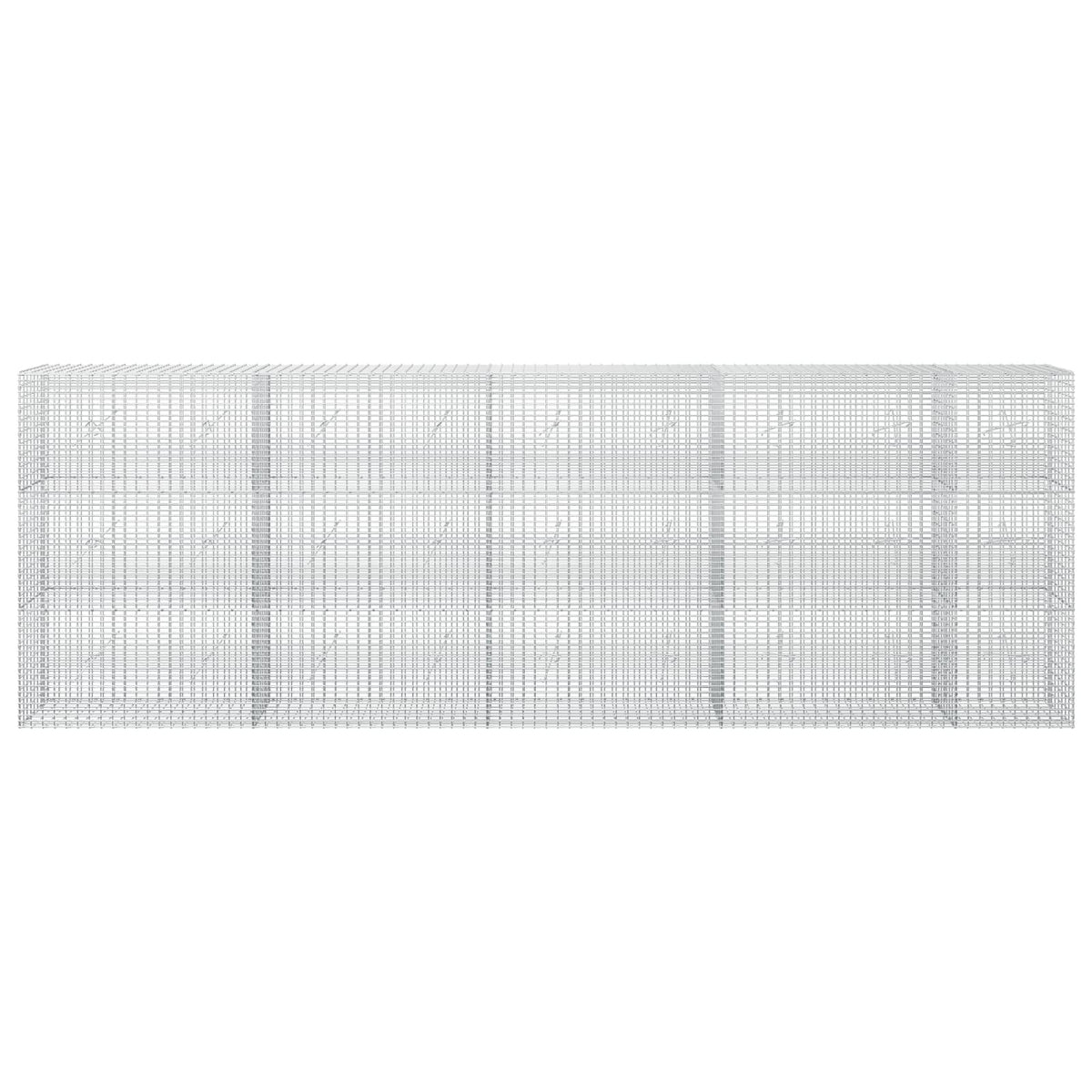 Gabion with 5 mm Wire and 5x2.5 cm Mesh 450x20x150 cm
