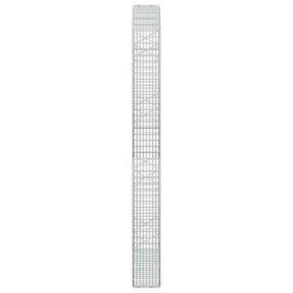 Gabion with 5 mm Wire and 5x2.5 cm Mesh 100x20x200 cm