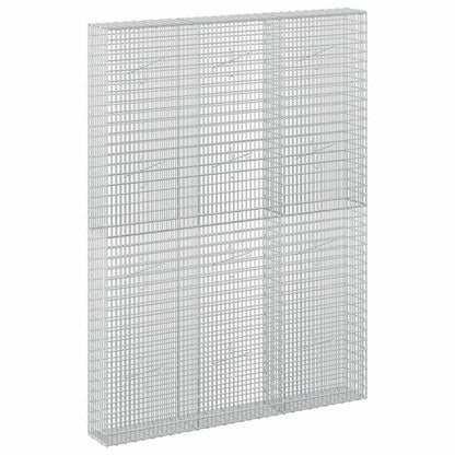 Gabion with 5 mm Wire and 5x2.5 cm Mesh 150x20x200 cm