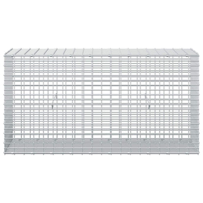 Gabion with 5 mm Wire and 5x2.5 cm Mesh 100x30x50 cm