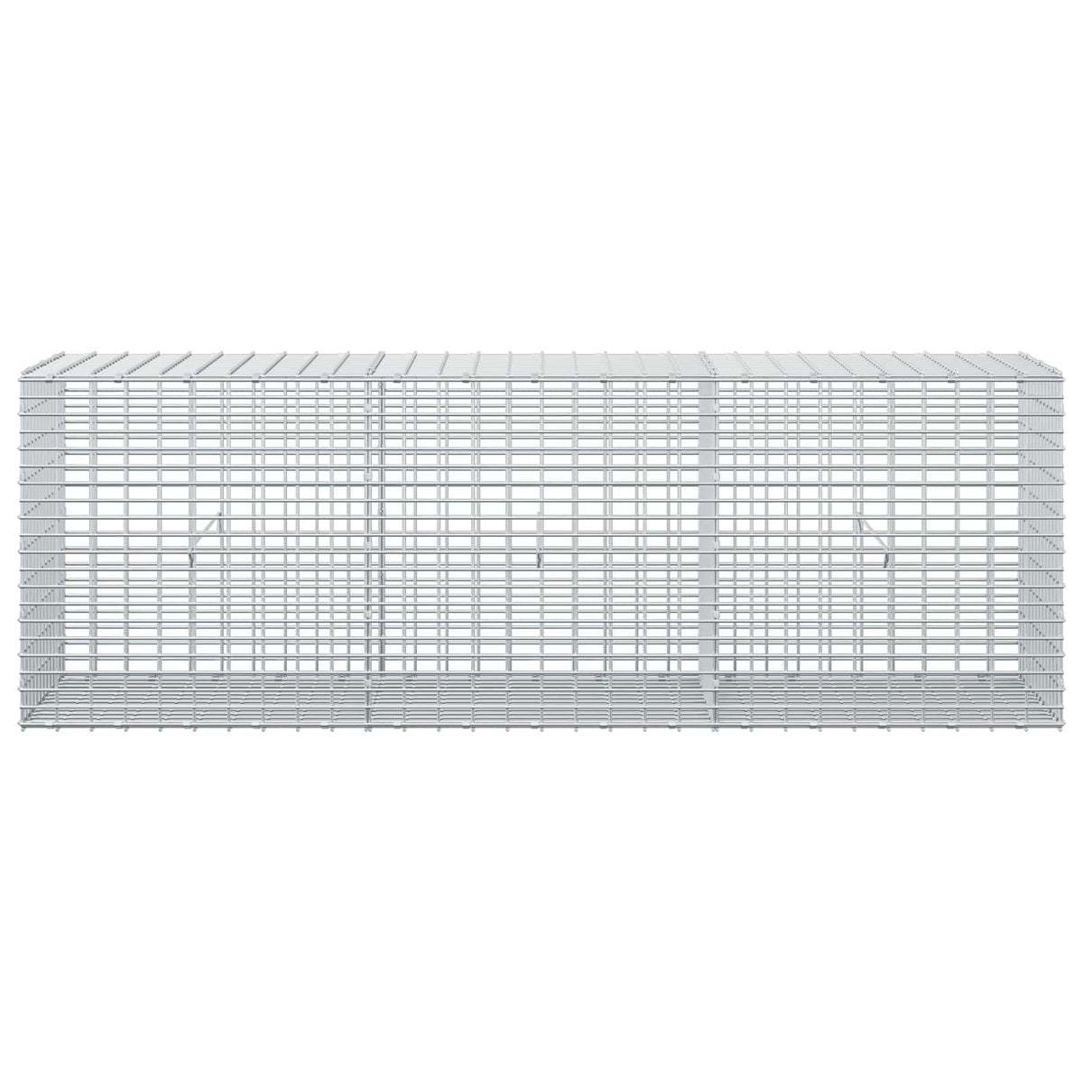 Gabion with 5 mm Wire and 5x2.5 cm Mesh 150x30x50 cm