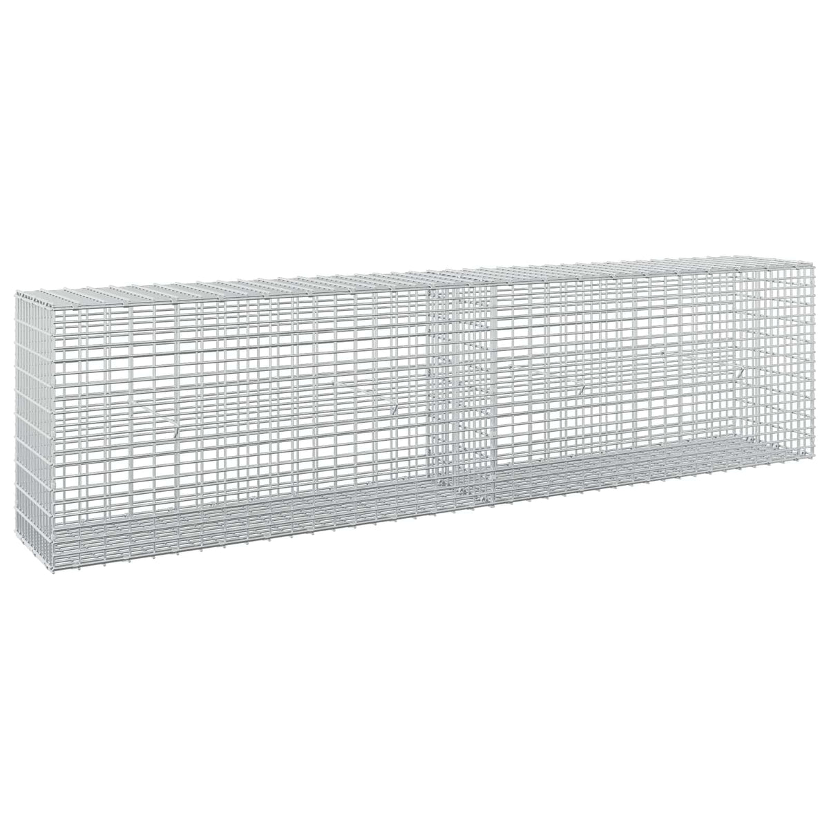 Gabion with 5 mm Wire and 5x2.5 cm Mesh 200x30x50 cm