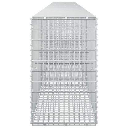 Gabion with 5 mm Wire and 5x2.5 cm Mesh 450x30x50 cm