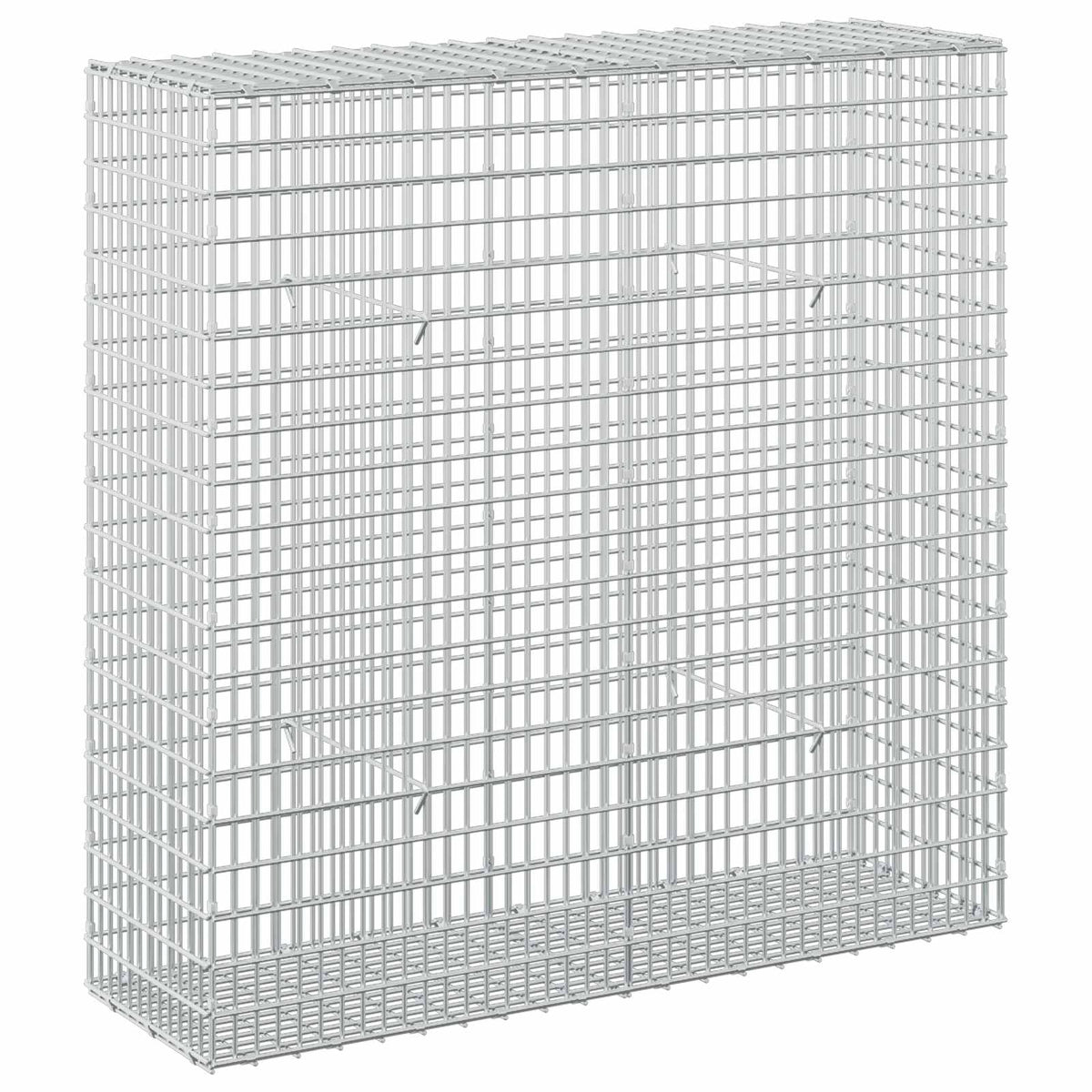 Gabion with 5 mm Wire and 5x2.5 cm Mesh 100x30x100 cm