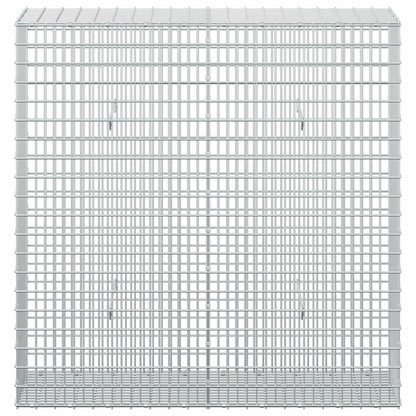 Gabion with 5 mm Wire and 5x2.5 cm Mesh 100x30x100 cm