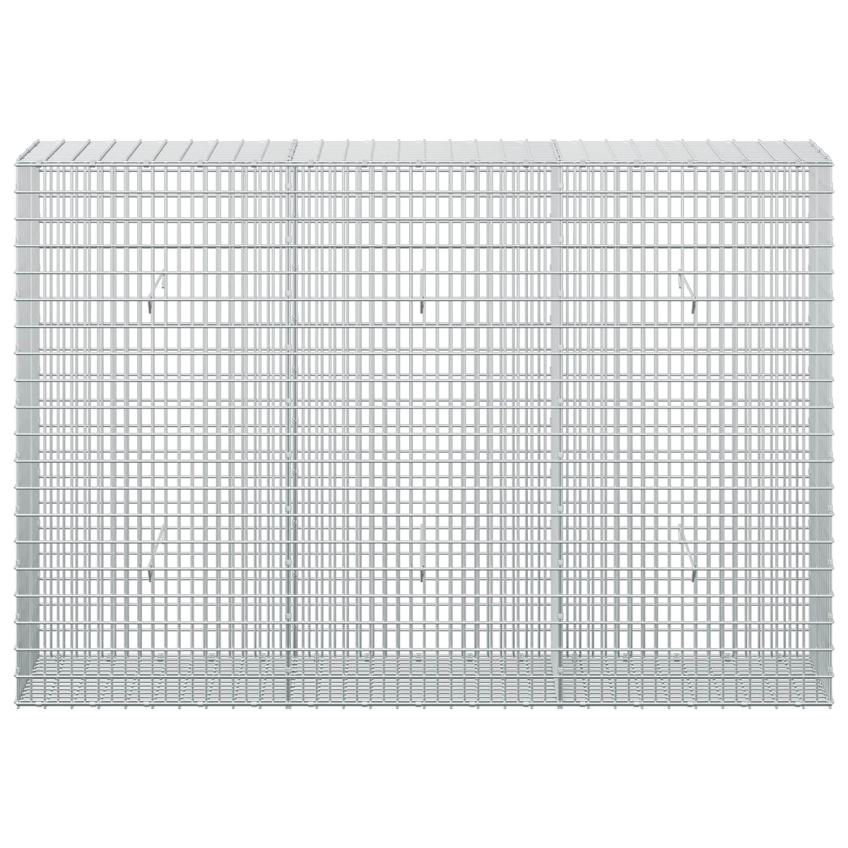 Gabion with 5 mm Wire and 5x2.5 cm Mesh 150x30x100 cm