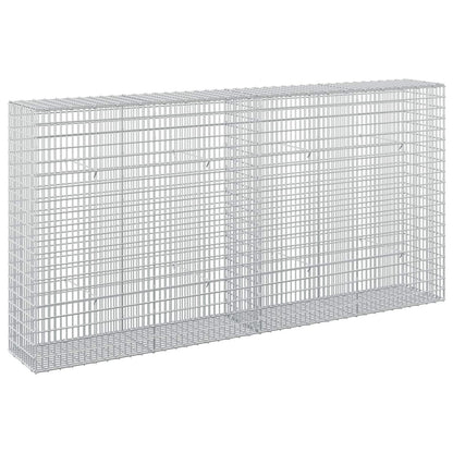 Gabion with 5 mm Wire and 5x2.5 cm Mesh 200x30x100 cm