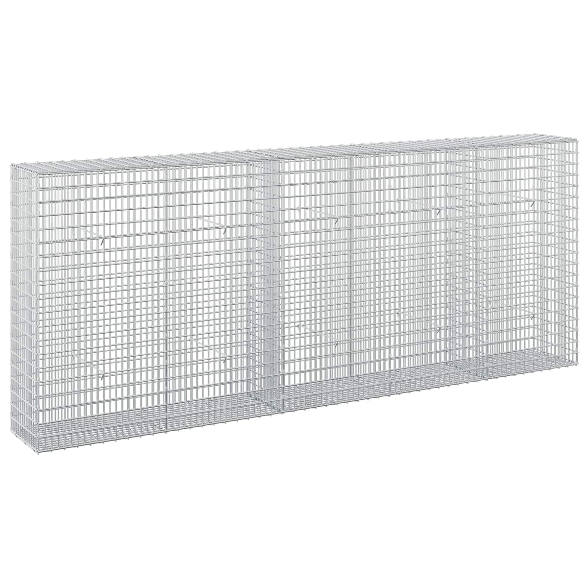 Gabion with 5 mm Wire and 5x2.5 cm Mesh 250x30x100 cm