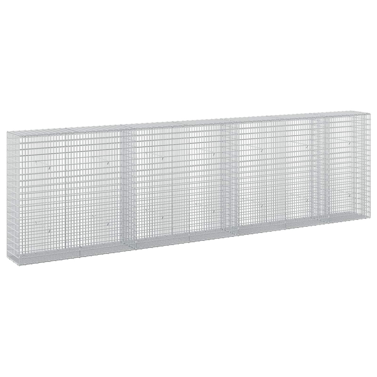 Gabion with 5 mm Wire and 5x2.5 cm Mesh 350x30x100 cm