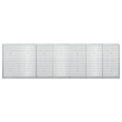Gabion with 5 mm Wire and 5x2.5 cm Mesh 350x30x100 cm