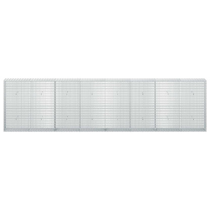 Gabion with 5 mm Wire and 5x2.5 cm Mesh 400x30x100 cm