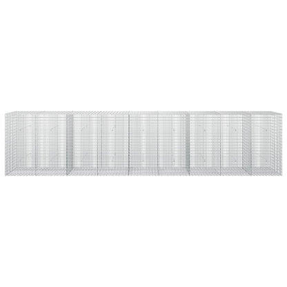Gabion with 5 mm Wire and 5x2.5 cm Mesh 450x30x100 cm
