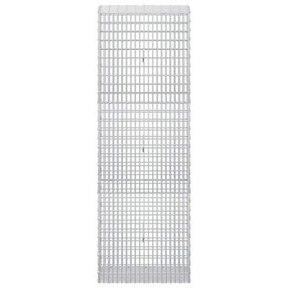 Gabion with 5 mm Wire and 5x2.5 cm Mesh 50x30x150 cm