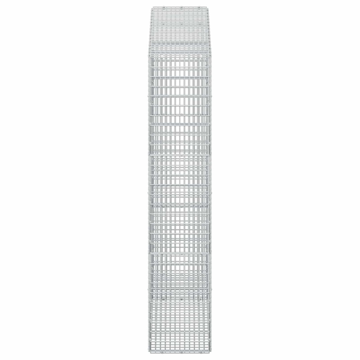 Gabion with 5 mm Wire and 5x2.5 cm Mesh 150x30x150 cm