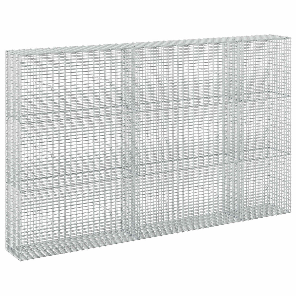 Gabion with 5 mm Wire and 5x2.5 cm Mesh 250x30x150 cm