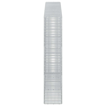 Gabion with 5 mm Wire and 5x2.5 cm Mesh 250x30x150 cm
