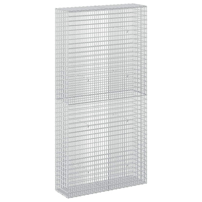 Gabion with 5 mm Wire and 5x2.5 cm Mesh 100x30x200 cm