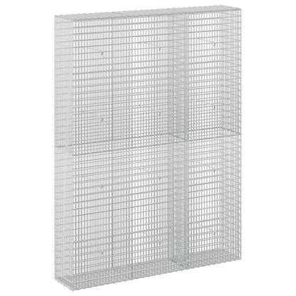 Gabion with 5 mm Wire and 5x2.5 cm Mesh 150x30x200 cm