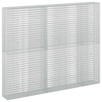 Gabion with 5 mm Wire and 5x2.5 cm Mesh 250x30x200 cm