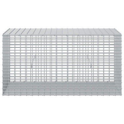 Gabion with 5 mm Wire and 5x2.5 cm Mesh 100x50x50 cm