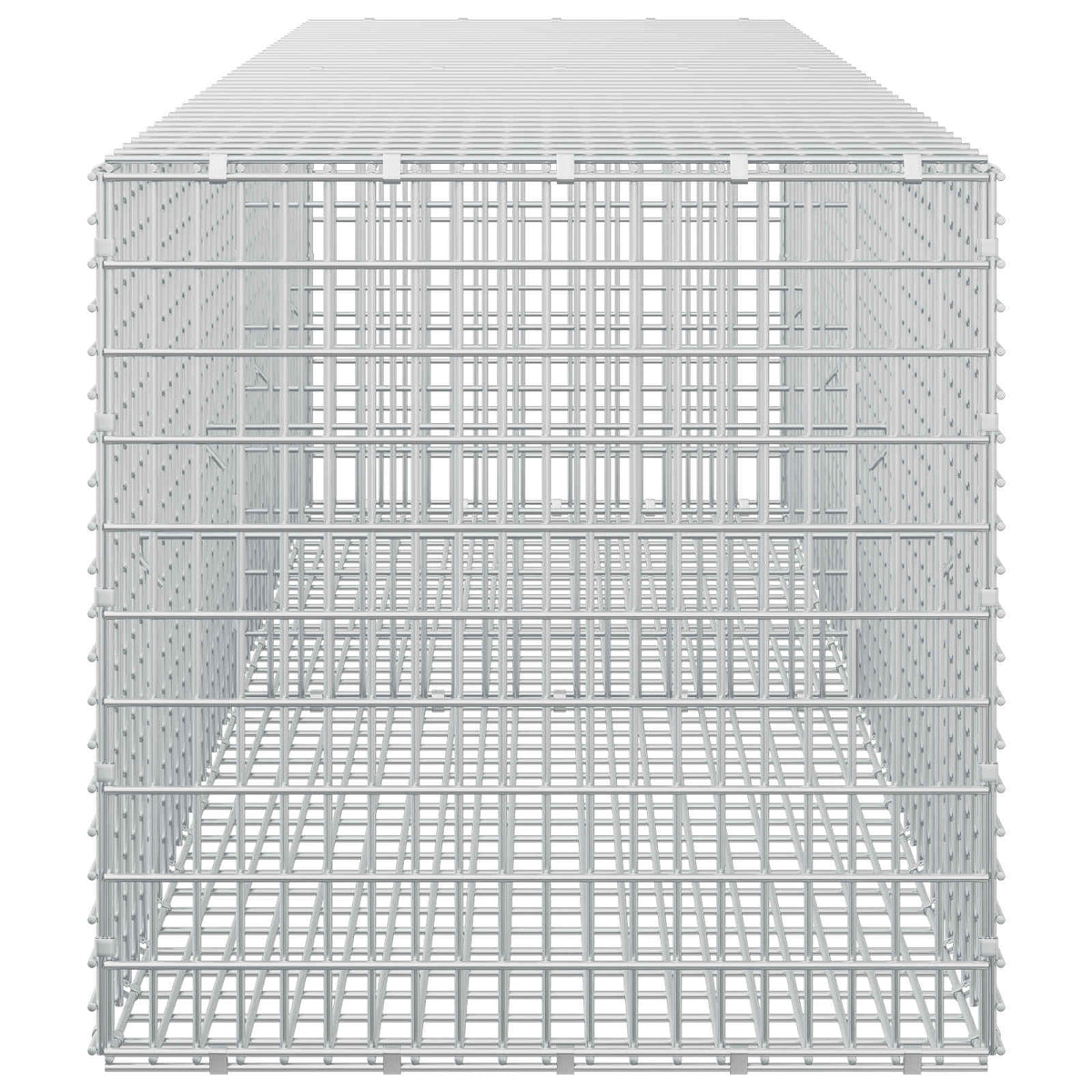 Gabion with 5 mm Wire and 5x2.5 cm Mesh 200x50x50 cm