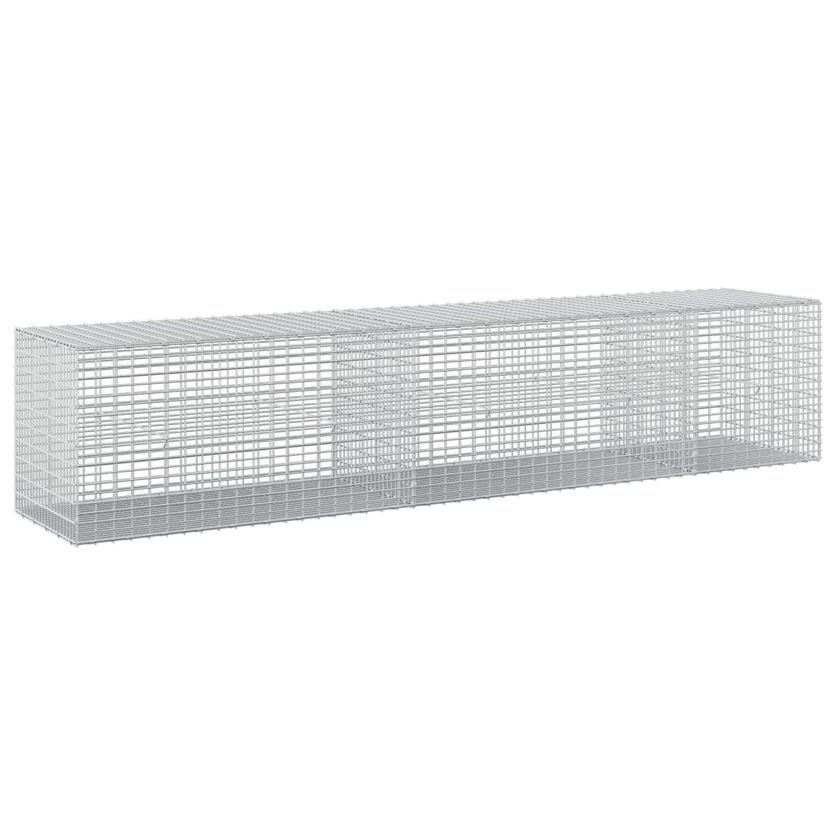 Gabion with 5 mm Wire and 5x2.5 cm Mesh 250x50x50 cm