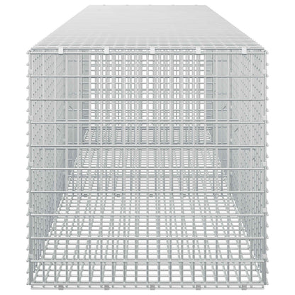 Gabion with 5 mm Wire and 5x2.5 cm Mesh 250x50x50 cm