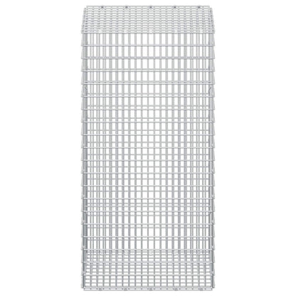 Gabion with 5 mm Wire and 5x2.5 cm Mesh 50x50x100 cm